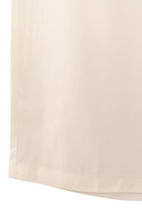 GIRLS' ECRU LENZING™ LYOCELL™  WIDE TROUSERS 5