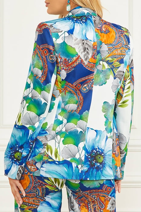 LUCY BLAZER SOLID LUCKY CHARM PRINT 2