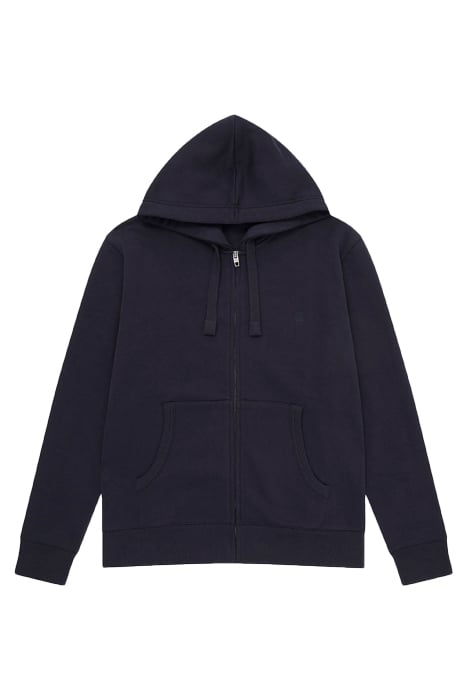 SWEAT ZIP-UP HOODIE DARK NAVY 3