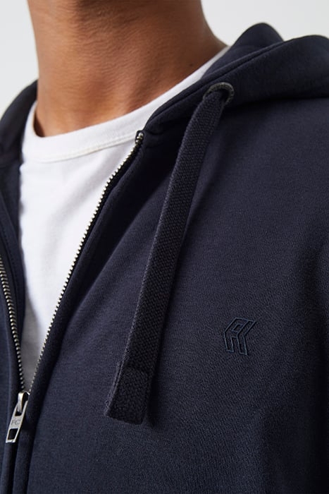 SWEAT ZIP-UP HOODIE DARK NAVY 4