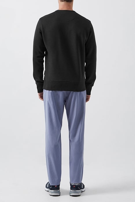 CREW NECK SWEATSHIRT BLACK/GUNMETAL 2