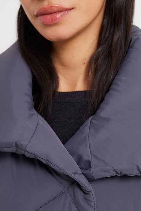 SHAWL BIG DIAMOND L SLATE 4