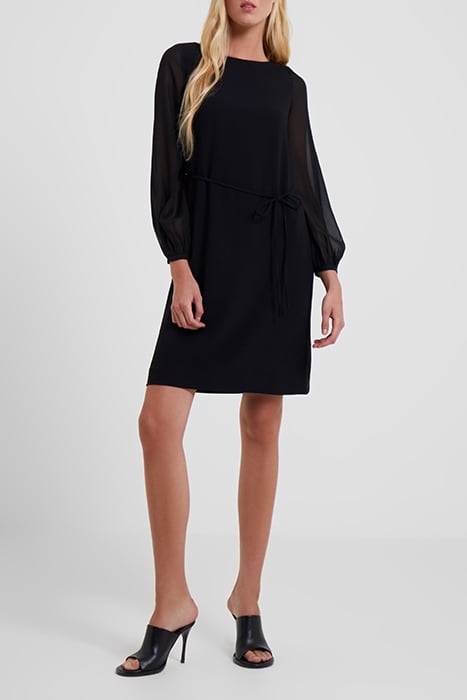 ADDINALLA BALLOON SLEEVE DRESS BLACK 1