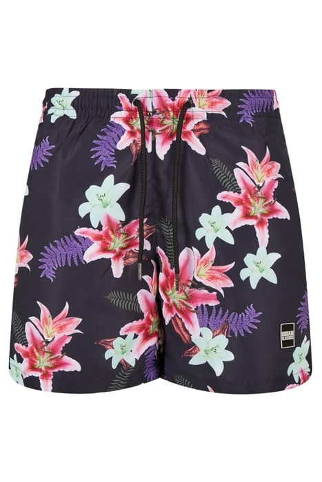 PATTERN SWIM SHORTS DARK JUNGLE AOP 4
