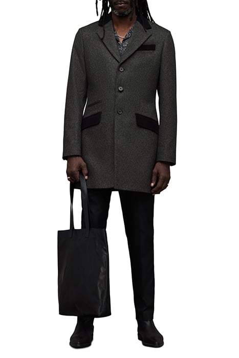 TOMMY COAT CHARCOAL GREY 2