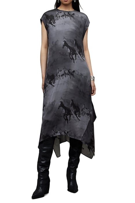 GIAN DIONNE DRESS SLATE GREY 4