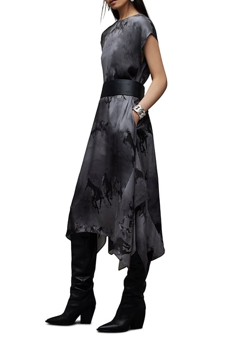 GIAN DIONNE DRESS SLATE GREY 2