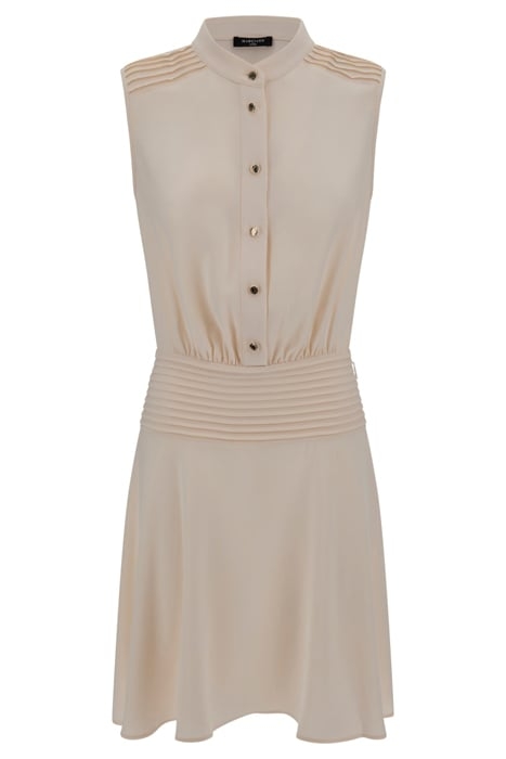 STELLA FLARE DRESS CLEAR PINK 1