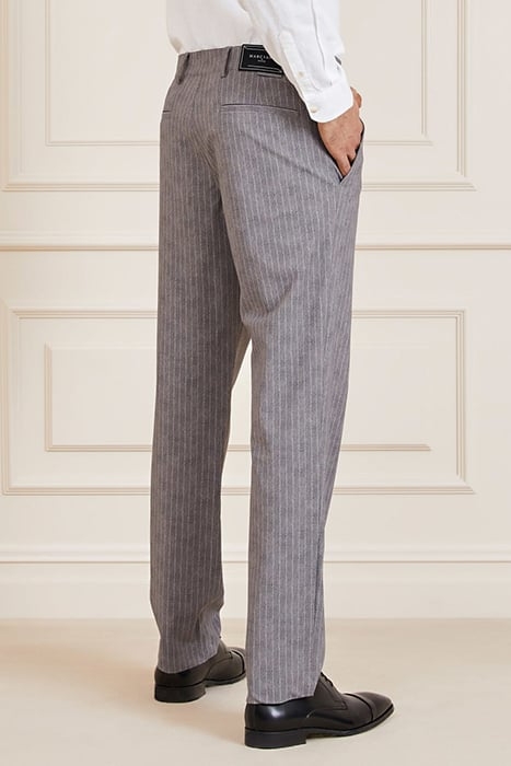 CONNOR PERFORMING LIGHT WOOL GREY CHINO PINS 2