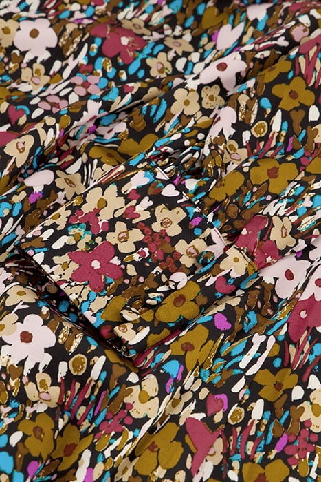 LYNN SHORT CATO DRESS BLACK/RA RA RASPBERR 6