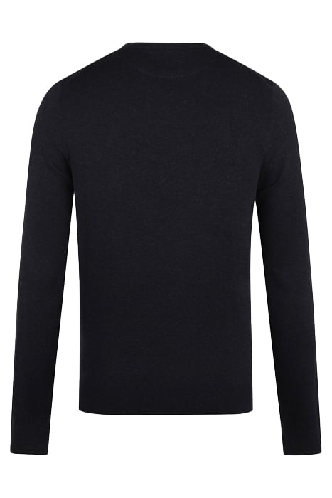 C NECK SWEATER NAVY 2