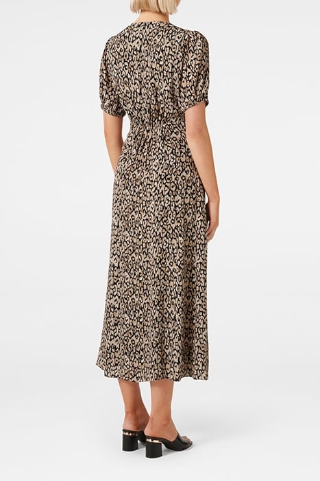 CASA MIDI DRESS PAINTERLY ANIMAL 2