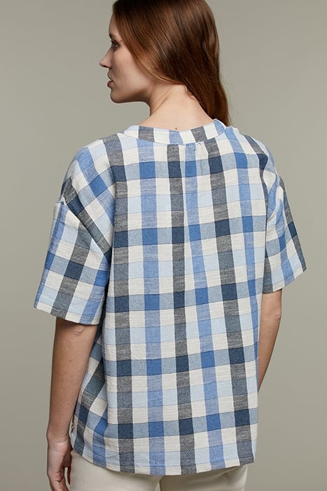 BLUE POPOVER SHIRT 2