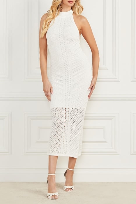 MELINE SWEATER DRESS PALE PEARL 4