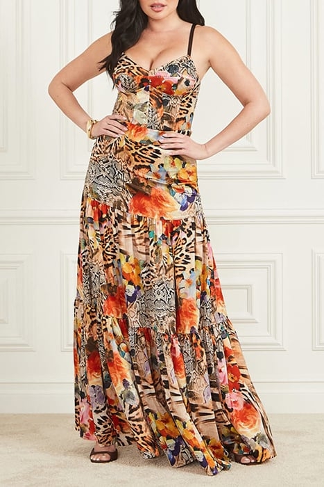 BLOSSOM CORSET WILD FLOWER FALL TOP PRINT 3