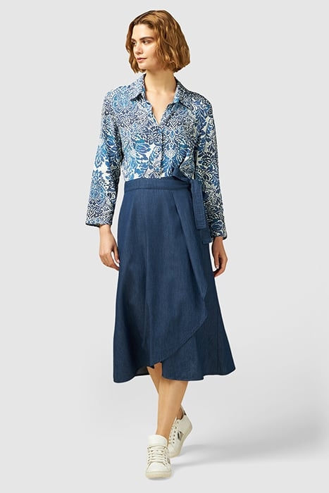 MATCHING DRESS BLU NAVY 1