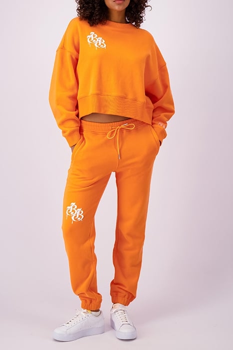DRIPPING SWEATPANTS ORANGE 3