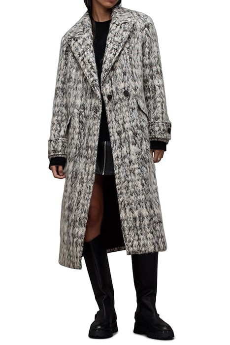 MABELX COAT BLACK/WHITE 2