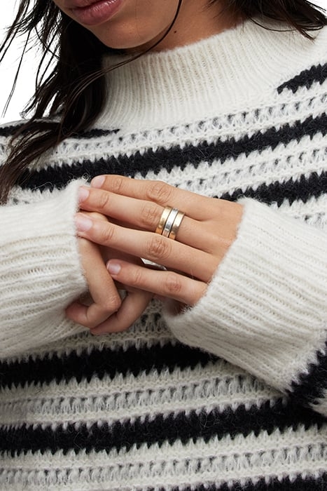 DUKE JUMPER CHALK WHITE/BLACK 6