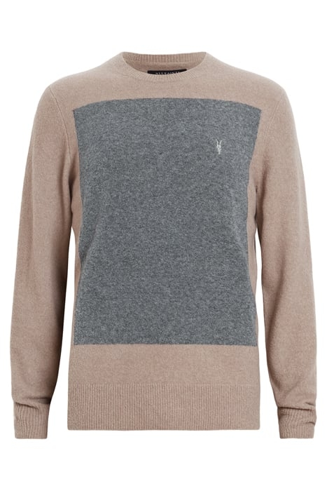 LOBKE KNIT CREW CHESTNUT TAUPE 4