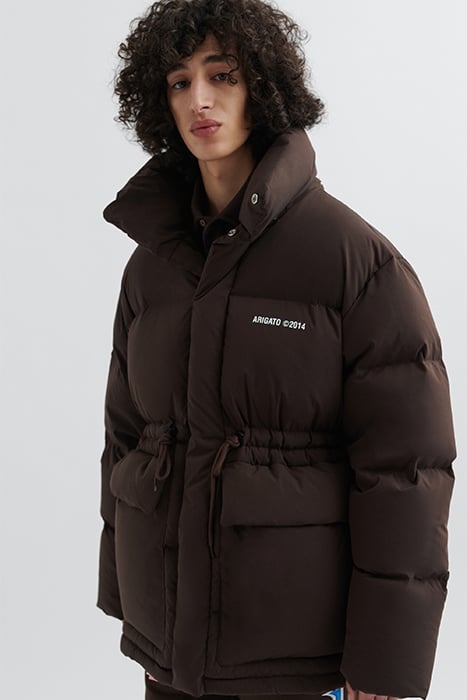 NEBRASKA DOWN PARKA BROWN 4