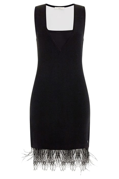 ANNE DRESS SWTR JET BLACK A996 4