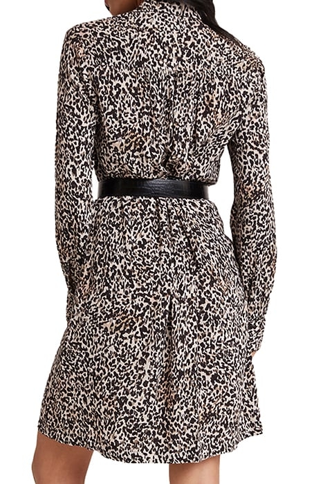 PATCH POCKET SHIRT DRESS INK WASH 2