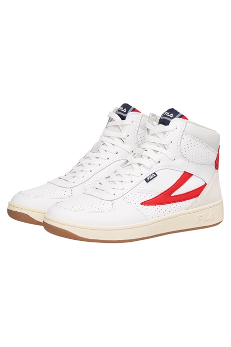 FILA SEVARO MID WHITE-FILA RED 2