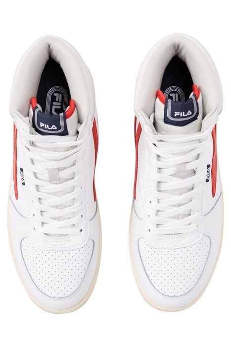 FILA SEVARO MID WHITE-FILA RED 3