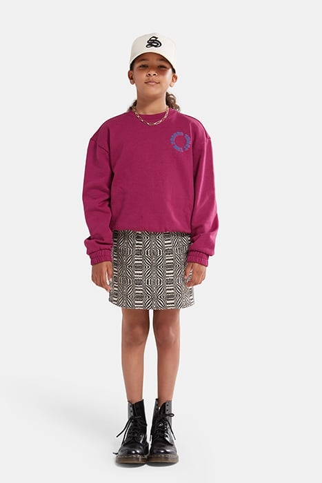 GAA - JACQUARD SKIRT BLACK 1