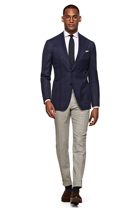 JACKET-NAVY-CHECK NAVY 3