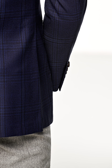 JACKET-NAVY-CHECK NAVY 7