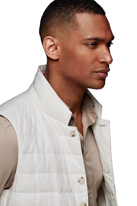 BODYWARMER-OFFWHITE WHITE 7