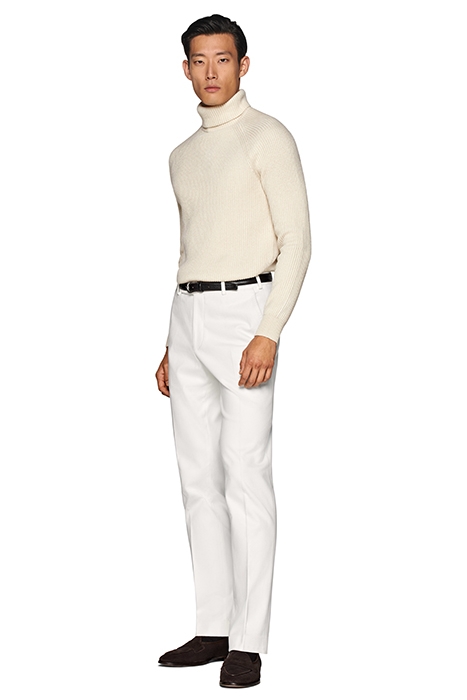 TURTLENECK LUX BLOND CAMEL OFF-WHITE 5