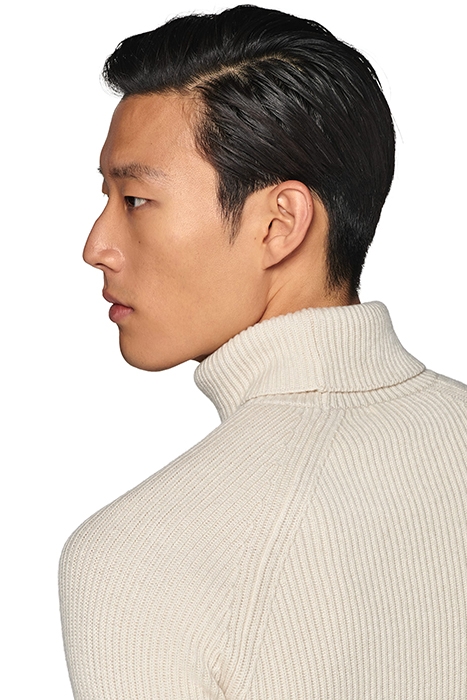 TURTLENECK LUX BLOND CAMEL OFF-WHITE 7