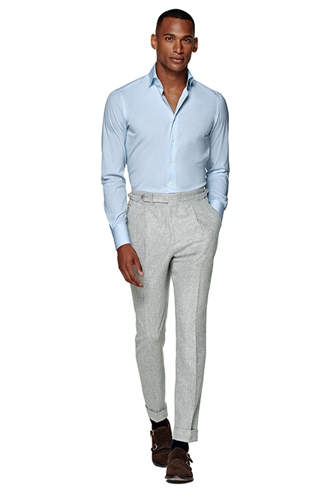 LUXURY STRETCH L. BLUE STRIPE LIGHT BLUE 2