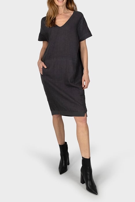 DRESS WOVEN MEDIUM ALMOST BLACK 1