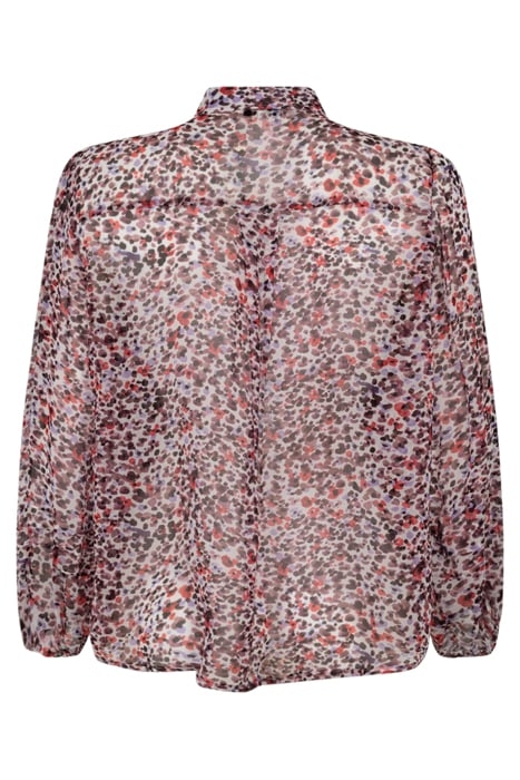 BLOUSE WOVEN LONG SLEEVES FOXGLOVE 4