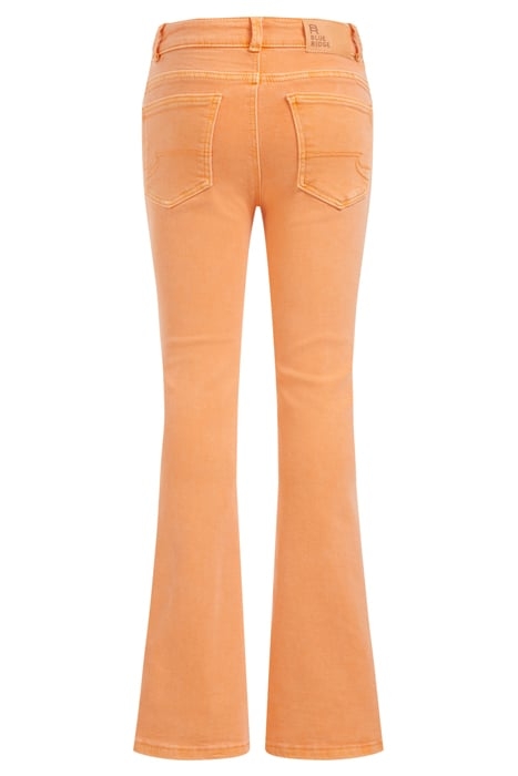 5-POCKET MID WAIST BRIGHT ORANGE 4