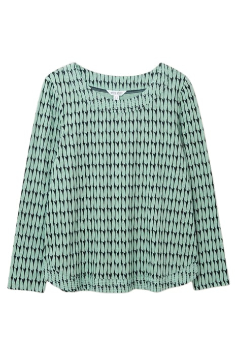 LONG SLEEVE WEAVER TEE GREEN 4