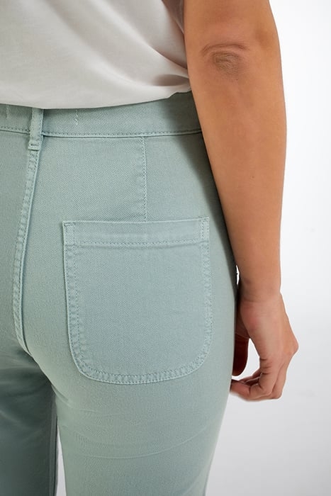 MINT CROPPED JEANS MINT 6