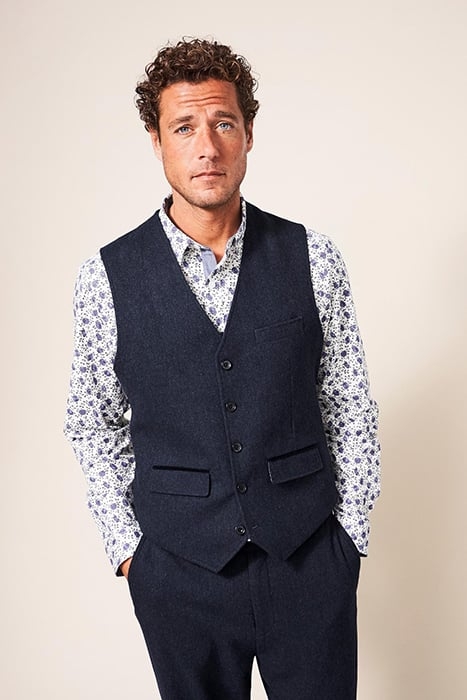 HEATH WAISTCOAT DARK NAVY 1