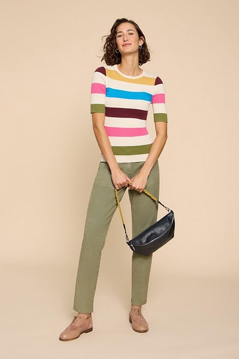 IVY RIB JUMPER IVORY 2