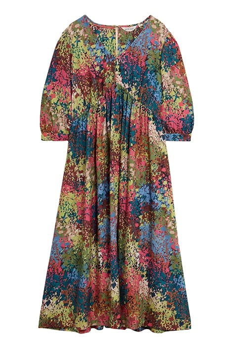 LUCY ECO VERO MINI DRESS PINK PRINTED 2