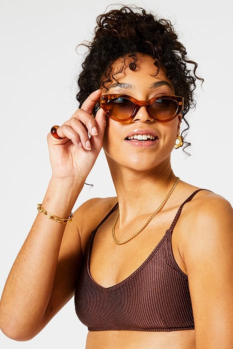 APUA TOP SHIMMER RIB CHOCOLATE 6