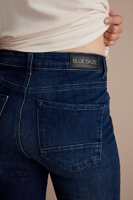 JULIET SKINNY FLARED JEANS JULIA MIDNIGHT DARK INDIGO 4