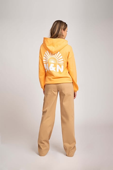 SUNSET ZIP HOODIE APRICOT 2