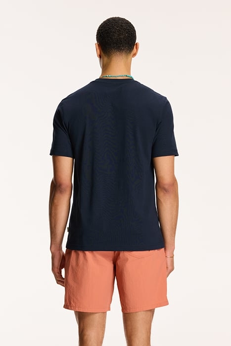 MEN CORAL CHEST T-SHIRT DARK NAVY 2
