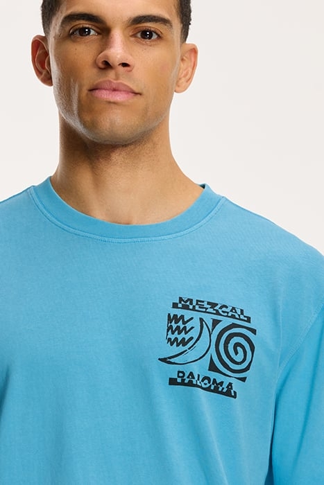 MEN MEZCAL PALOMA T-SHIRT SKY BLUE 5