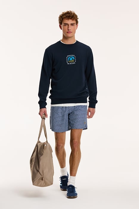 MEN BEYOND THE BLUES SWEATER DARK NAVY 5